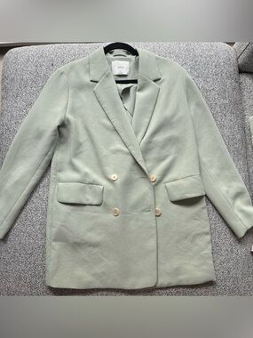Wilfred Double-Breasted Light Green Blazer (Cheval Blazer - not sold anymore)